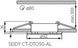 Точковий врізний світильник Kanlux Seidy CT-DTO50-AL (18280) 16484 фото 2