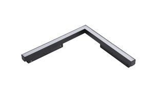 Трековий світильник Azzardo ALFA SAGA TRACK MAGNETIC 2LINE CORNER A 24W CCT SWITCH DIM BK AZ6244 AZ6244 фото