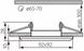 Точковий врізний світильник Kanlux Morta CT-DSL50-SR (18512) 16494 фото 2