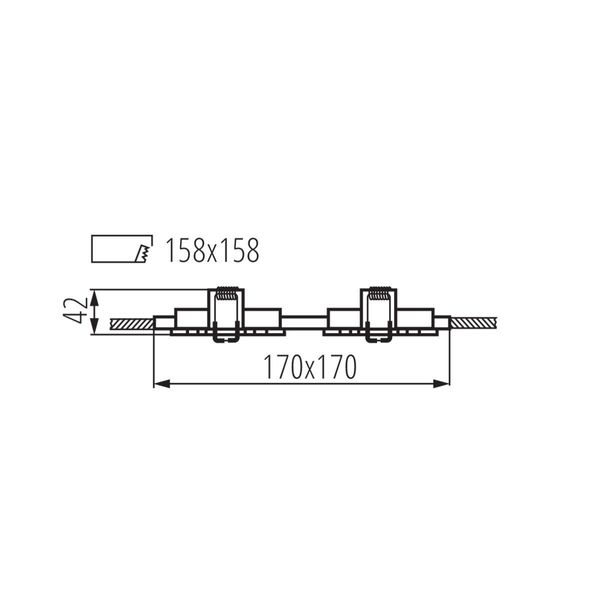 Точечный врезной светильник Kanlux Seidy CT-DTL450-B (18287) 16545 фото