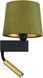 Бра з лампою для читання Nowodvorski 8214 CHILLIN BLACK II VGN/G PL 25997 фото 1