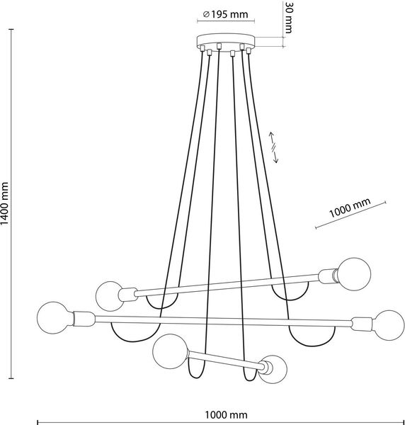 Хрустальная люстра TK LIGHTING 4953 HELIX 33347 фото