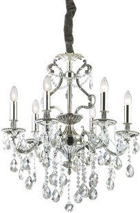Хрустальная люстра Ideal lux Gioconda SP6 (044927) 16248 фото