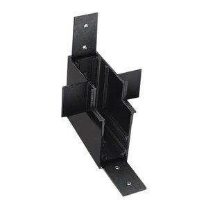 Комплектуюче для трекової системи Azzardo ALFA TRACK MAGNETIC52 CORNER90 B GIPS1 BK AZ5463 AZ5463 фото