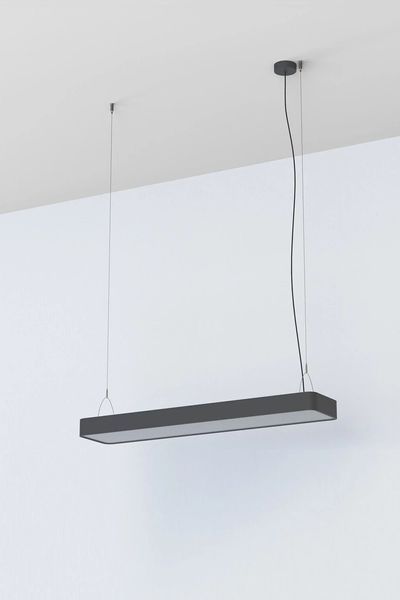 Підвіс Nowodvorski 7532 SOFT LED GRAPHITE 90X20 ZWIS PL 26448 фото