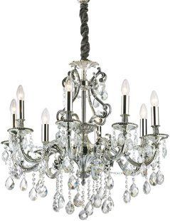 Хрустальная люстра Ideal lux Gioconda SP8 (044934) 16249 фото