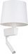 Бра с лампой для чтения Nowodvorski 8216 CHILLIN WHITE II WH PL 25999 фото 3
