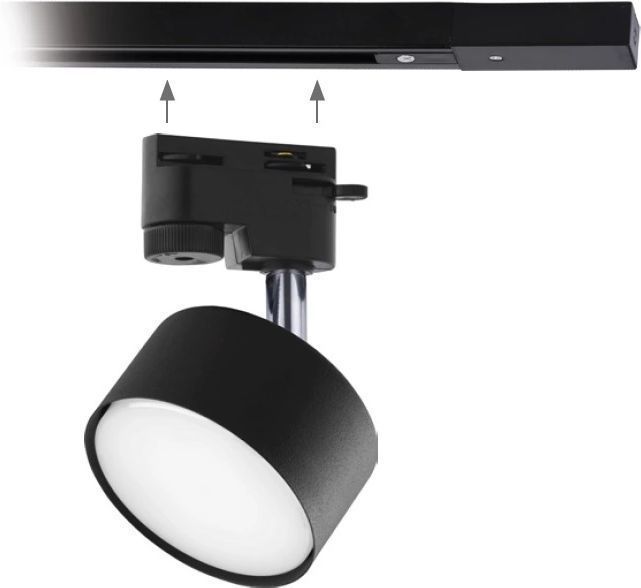 Трековий світильник TK Lighting TRACER AVIA 4398, 1 контур, чорний, GX53 24649 фото
