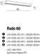 Светильник для ванной Azzardo Rado 60 LIN-3000-60-CH (AZ2076) 17900 фото 3