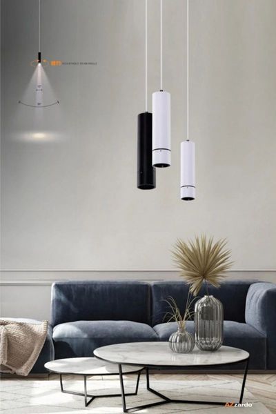 Люстра-підвіс Azzardo AZ4069 GALILEO 1 PENDANT BK 25502 фото
