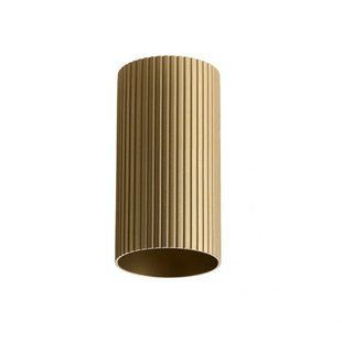 Плафон для світильника Azzardo LUCAS RIBBED TUBE 20 ANODISED GOLD AZ6401 AZ6401 фото