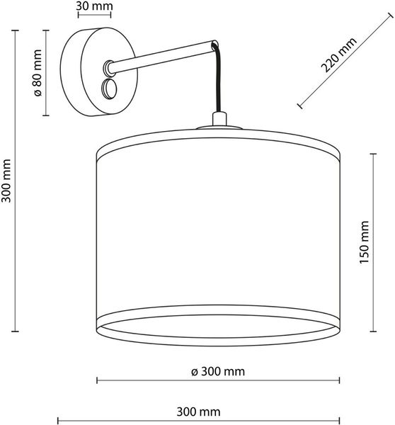 Бра декоративне TK LIGHTING 6858 JUTA 33435 фото