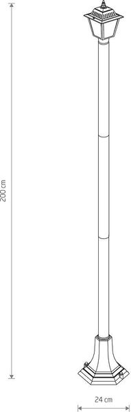 Фонарный столб Nowodvorski 10502 Ana 32205 фото