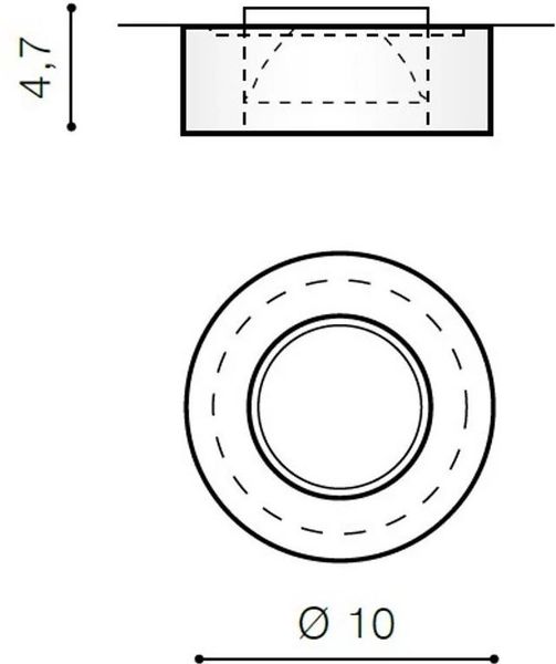 Хрустальный точечный светильник Azzardo Vektor Round SC760R-A (AZ1494) 18305 фото