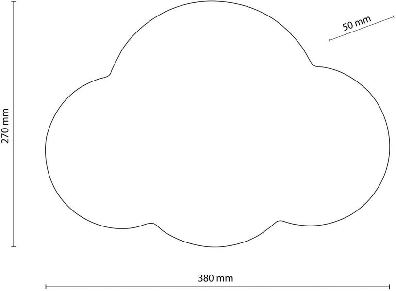 Світильник TK LIGHTING 4964 CLOUD 33355 фото