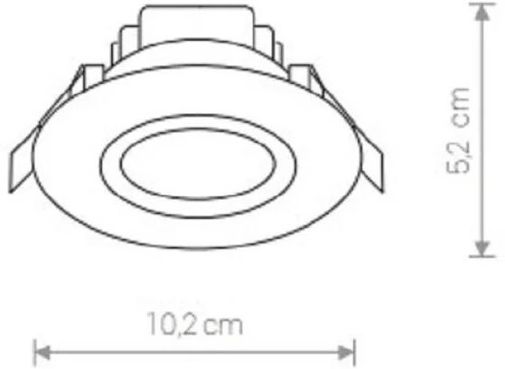 Точковий врізний світильник Nowodvorski 8991 HELIOS LED 10257 фото