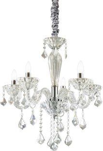 Хрустальная люстра Ideal lux Tiepolo SP5 (034713) 16209 фото
