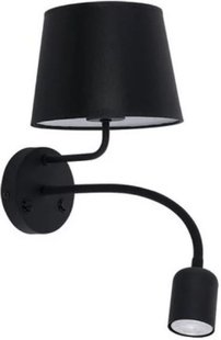 Бра з лампою для читання TK lighting 2537 Maja Black 16712 фото