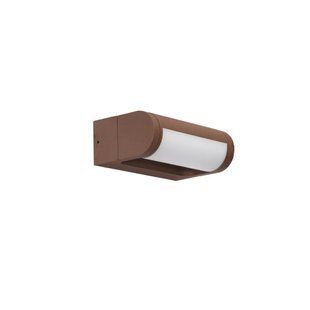 Настінний вуличний світильник Azzardo FRAME WALL 3000K CORTEN AZ6635 AZ6635 фото