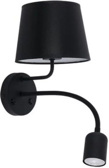 Бра з лампою для читання TK lighting 2537 Maja Black 16712 фото