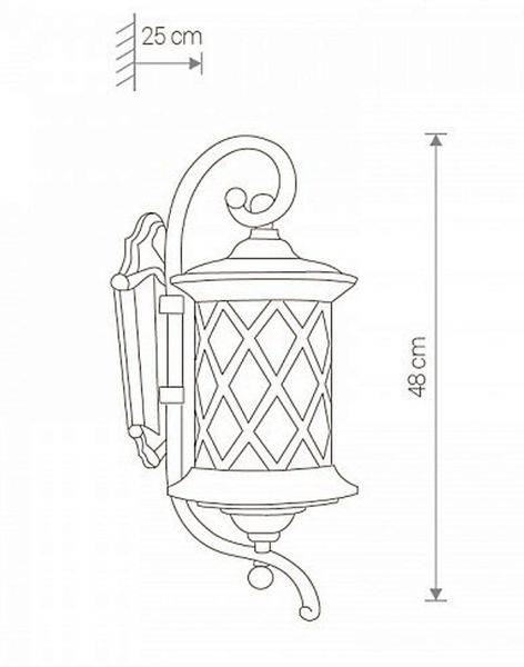 Светильник уличный Nowodvorski 6911 Lanter 10413 фото