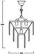 Хрустальная люстра Zuma Line Amedeo Pendant 17106/3+1-CHR 19865 фото 2