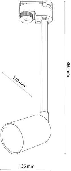 Трековый светильник TK LIGHTING 4920 TRACER 33316 фото