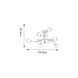 Люстра сучасна стельова Zuma Line Rocha Ceiling CL14083-6 20117 фото 2