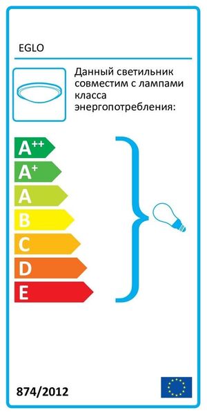 Світильник Eglo 96948 Louie 13318 фото