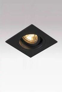 Точечный врезной светильник Zuma Line 92704 Chuck Dl Square Black 16820 фото