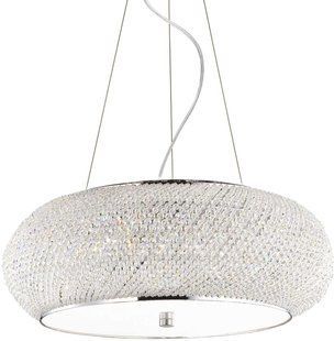 Хрустальная люстра Ideal lux Pasha SP10 Cromo (082196) 16387 фото