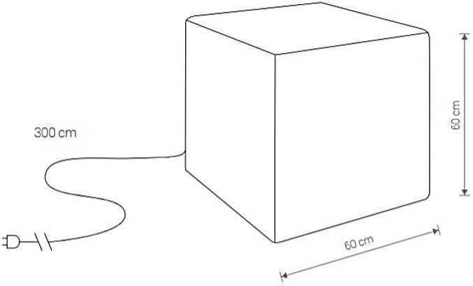 Декоративный уличный светильник Nowodvorski 8965 Cumulus Cube L 10187 фото