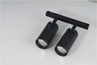 Трековий світильник Azzardo ALFA MAKITA 2 TRACK MAGNETIC 2x7W CCT BLUETOOTH BLACK AZ4838 AZ4838 фото