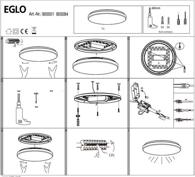 Потолочный светильник Eglo 900001 TOTARI-Z 31676 фото
