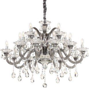 Хрустальная люстра Ideal lux Colossal SP15 Grigio (081526) 16378 фото