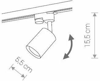 Трековый светильник Nowodvorski 9322 Profile Eye Spot 10182 фото