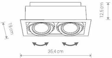 Точечный врезной светильник Nowodvorski 9570 Downlight ES111 10532 фото