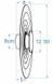 Бра декоративное Azzardo RIPPLE WALL 50 WH AZ7291 AZ7291 фото 2
