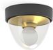 Уличный потолочный светильник Nowodvorski 7975 NOOK BLACK/GOLD SENSOR PL 26490 фото 1