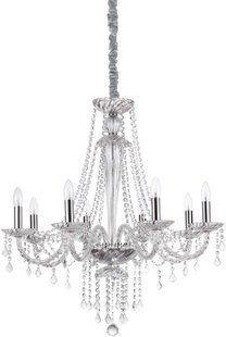 Хрустальная люстра Ideal lux Amadeus SP8 (168777) 18491 фото