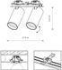 Современная люстра Nowodvorski 7737 MONO SURFACE LONG S BLACK PL 26191 фото 2
